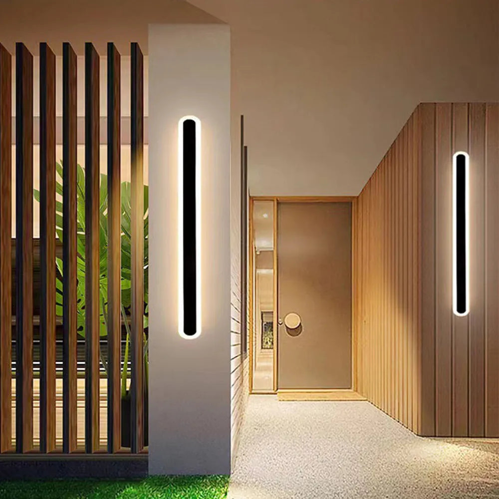 Arandela Externa Rio Linear Oval