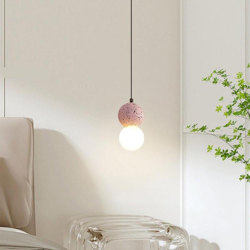 Luminária Pendente Orynth Travertino Moderna