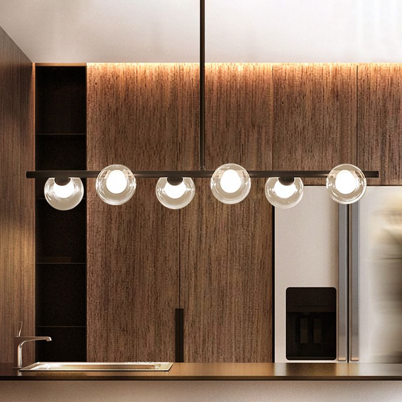 Pendente Lumirel Linear com Vidro Bolha