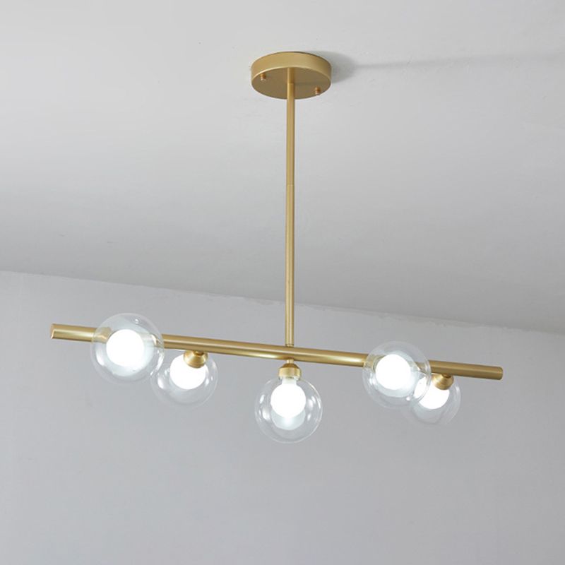 Pendente Lumirel Linear com Vidro Bolha