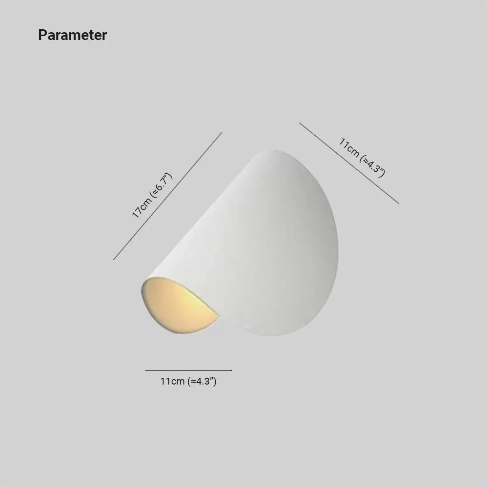 Candeeiro de Parede LED Kio para Leitura, Rotativo 360°, para Cabeceira e Sala de Estar