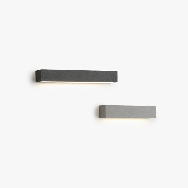 Luminária de Parede Externa LED Davel, Preto e Branco