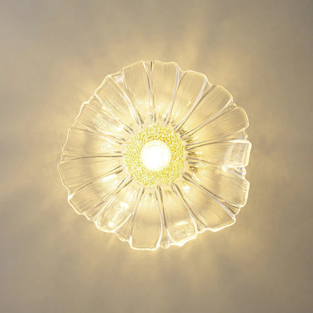 Luminária de Teto/Pendente de Vidro Flor Lavor