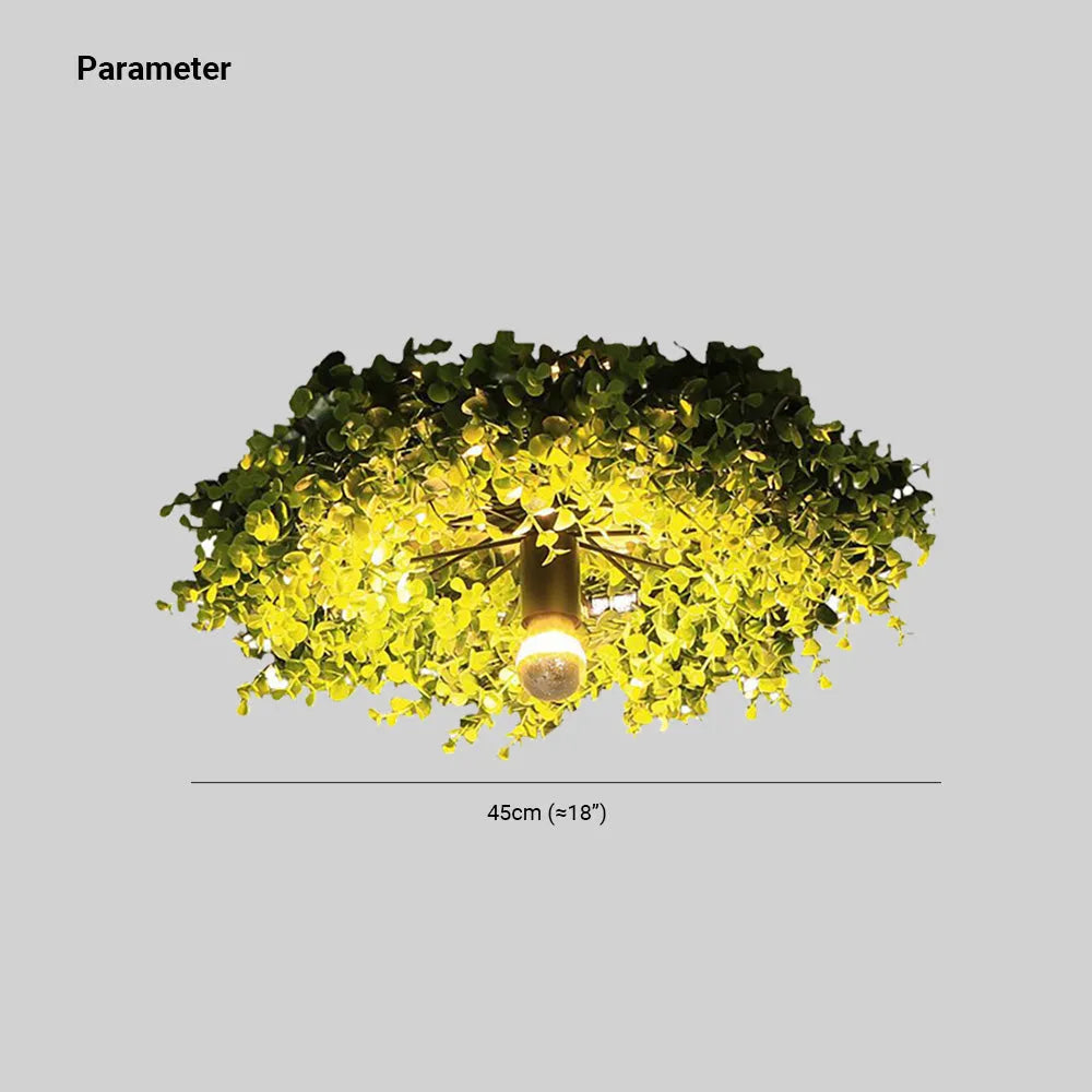 Plafond Valtro com Folhagem Verde