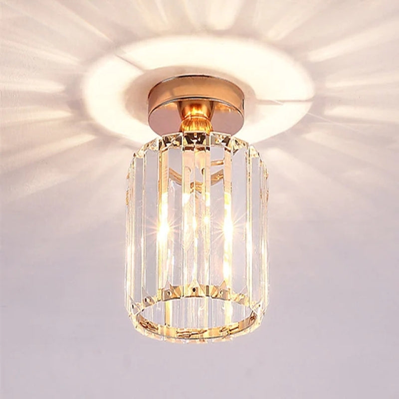 Luminária de Teto Cerin Moderna / Cristal, 3 Cores