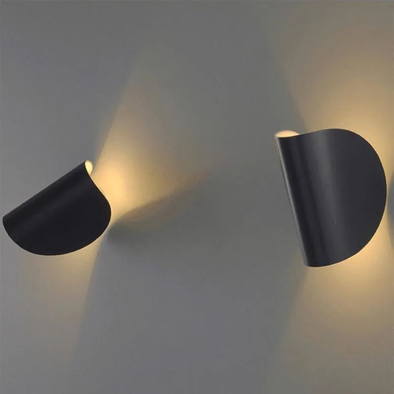 Candeeiro de Parede LED Kio para Leitura, Rotativo 360°, para Cabeceira e Sala de Estar