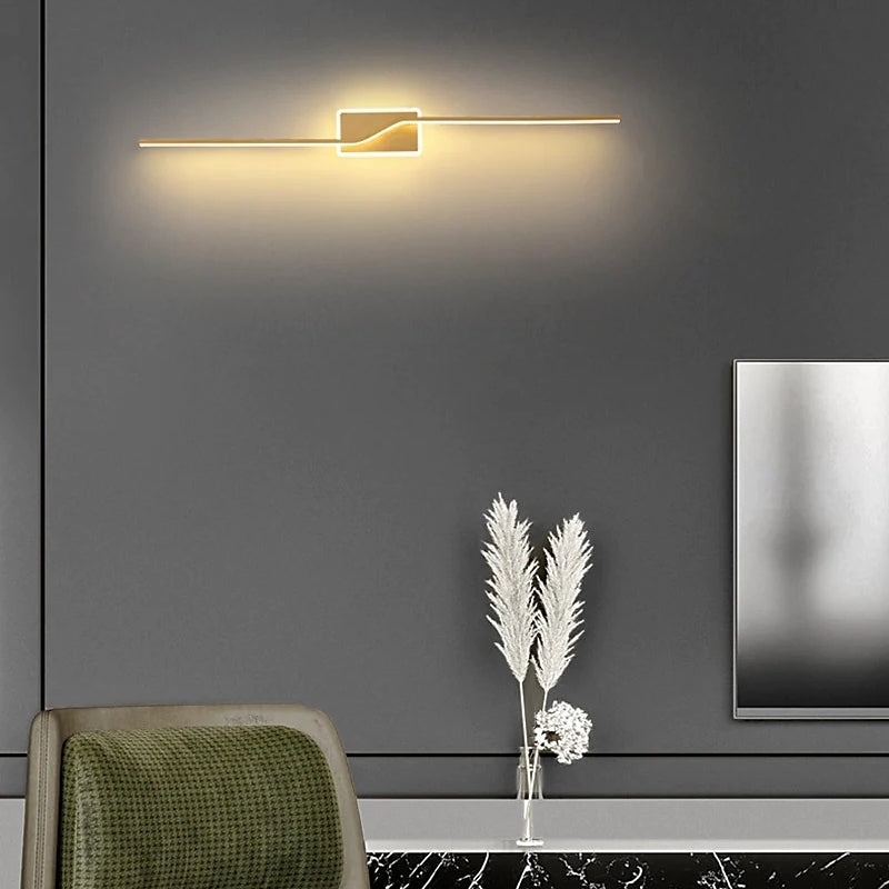Candeeiro de Parede Minimalista Moderno Doraq para Quarto e Sala de Estar