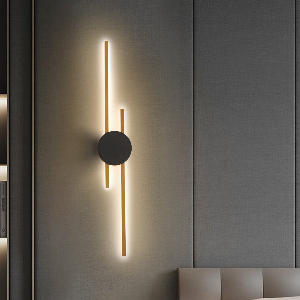 Arandela Linear Moderna Norex de 2 Cores