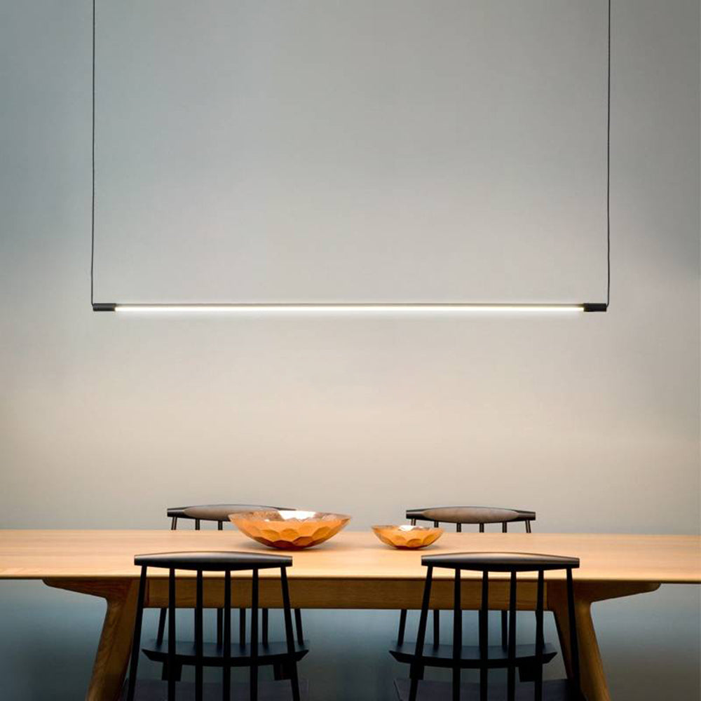 Pendente Miren Linear Minimalista Preto