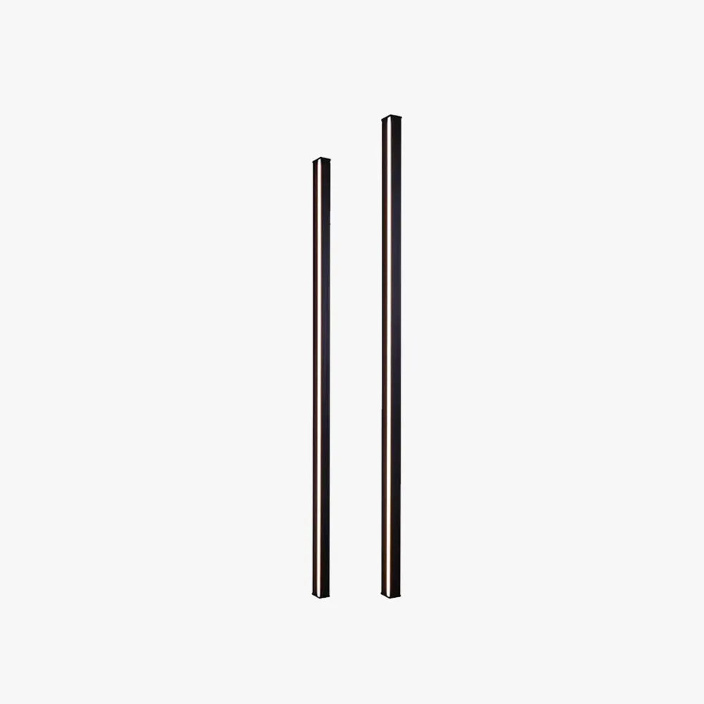 Arandela Arveno Linear Minimalista Dourada/Preta/Branca