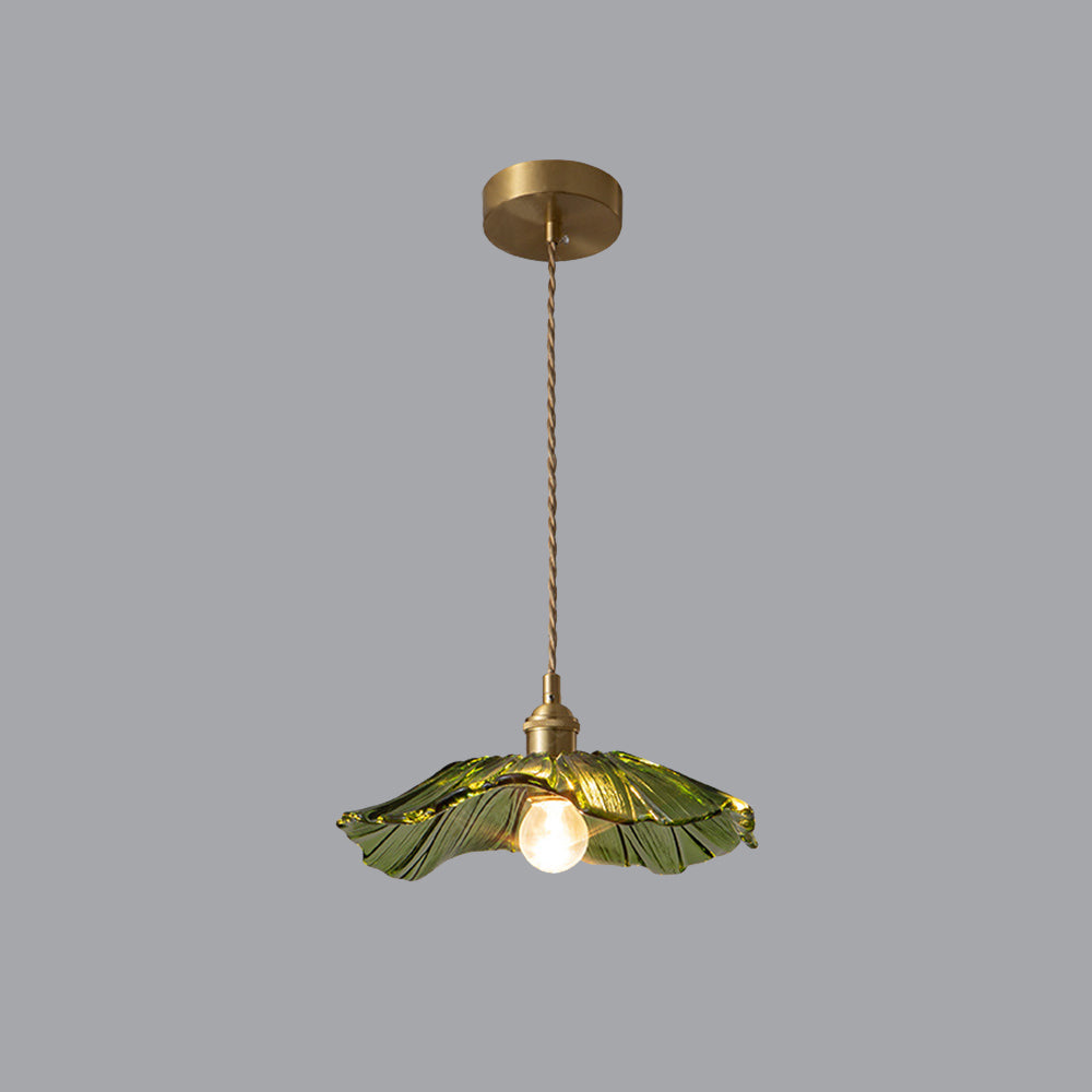 Luminária de Teto/Pendente de Vidro Flor Lavor