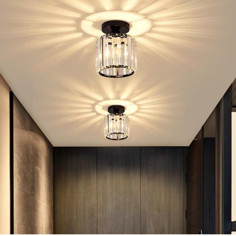 Luminária de Teto Cerin Moderna / Cristal, 3 Cores