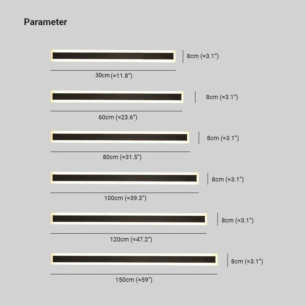 Arandela de Parede Exterior Linear Virex