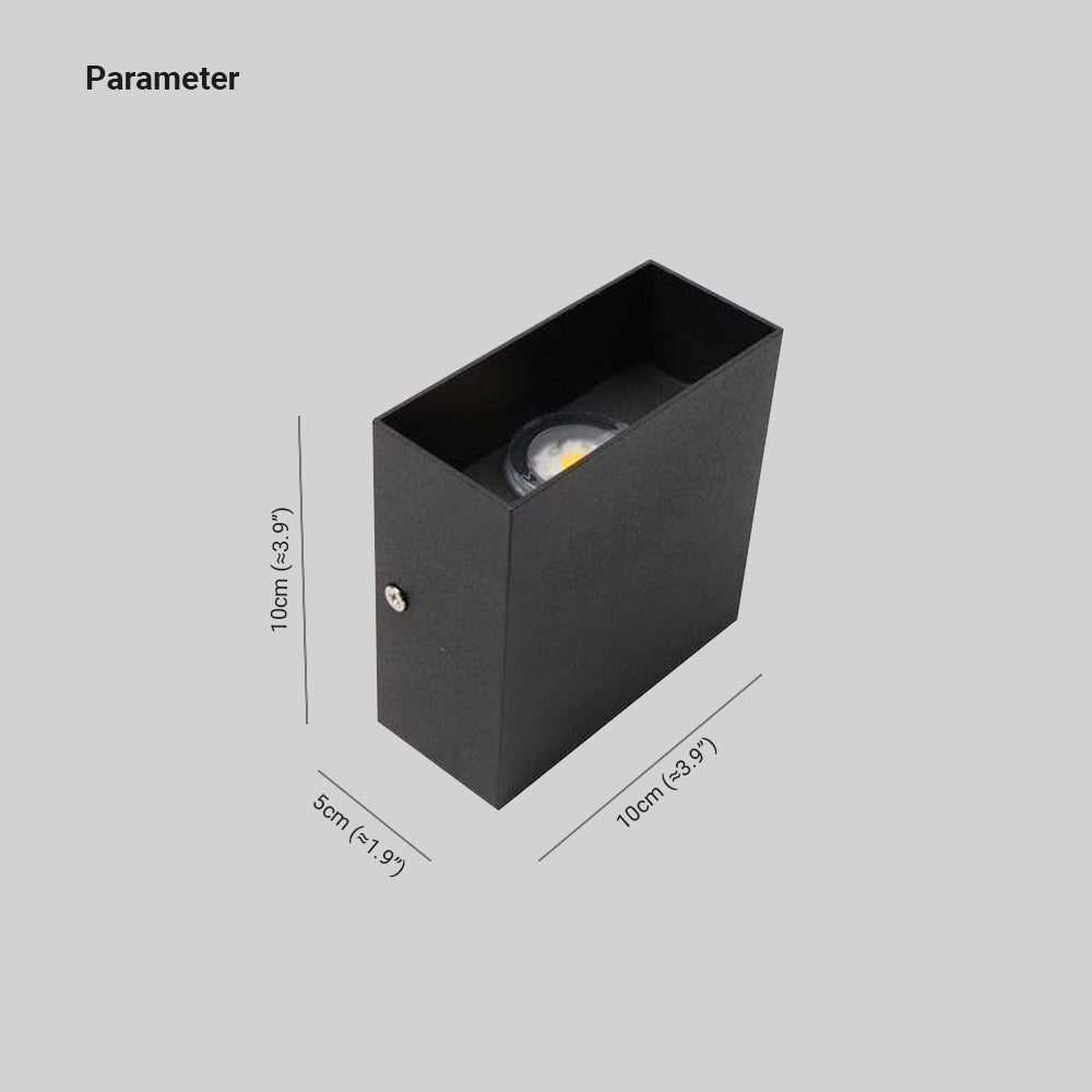 Arandela Externa Quadrada Moderna Ajustável LED Eronil