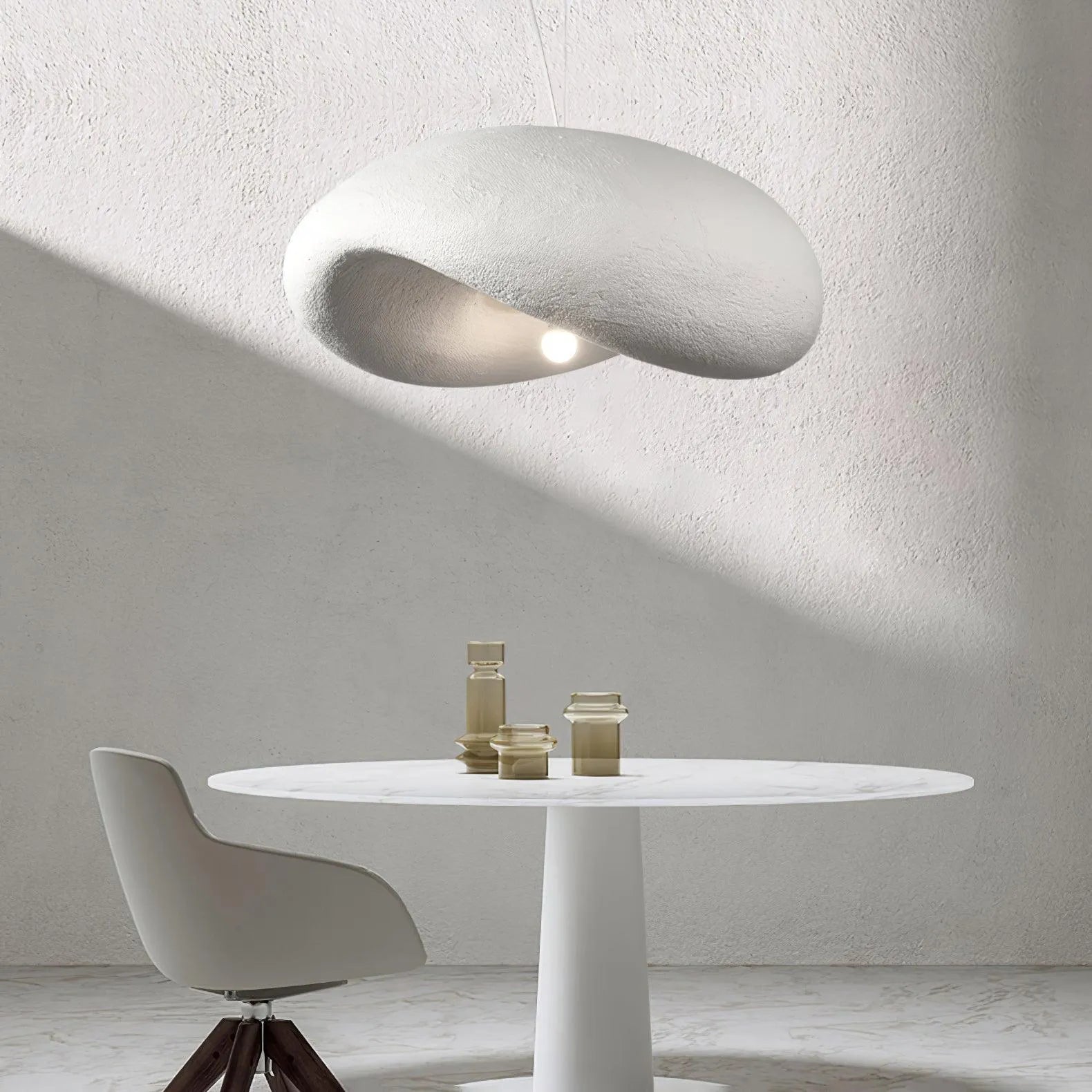 Pendente Cosmo Moderno em Forma de Nuvem Estilo Wabi Sabi