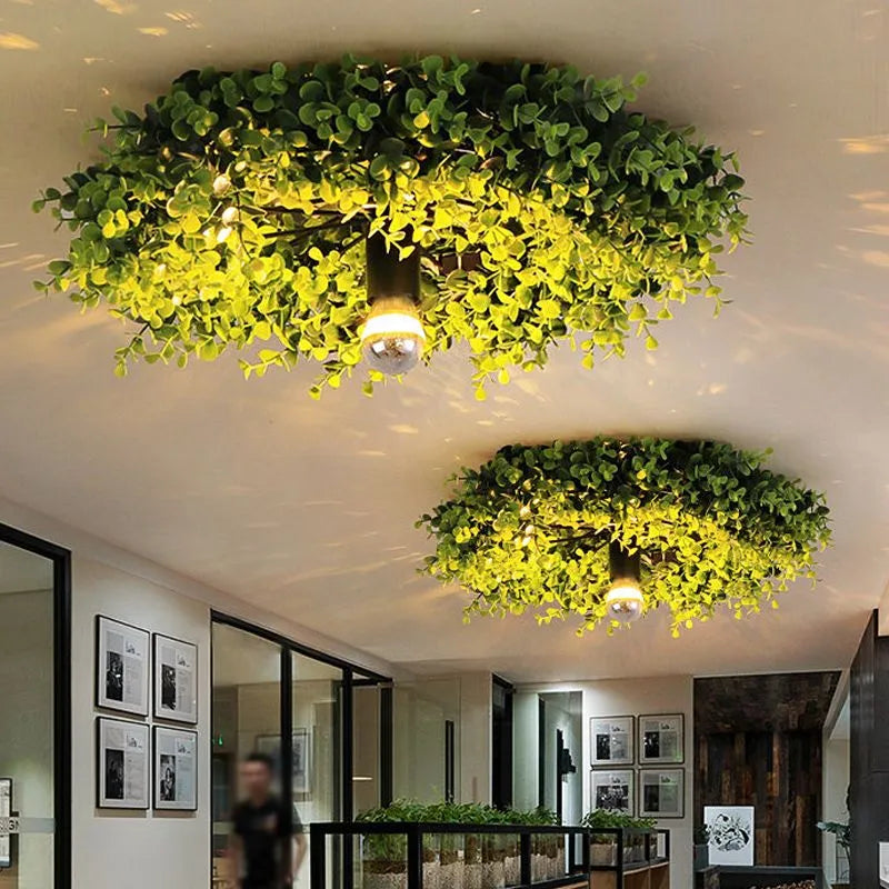 Plafond Valtro com Folhagem Verde
