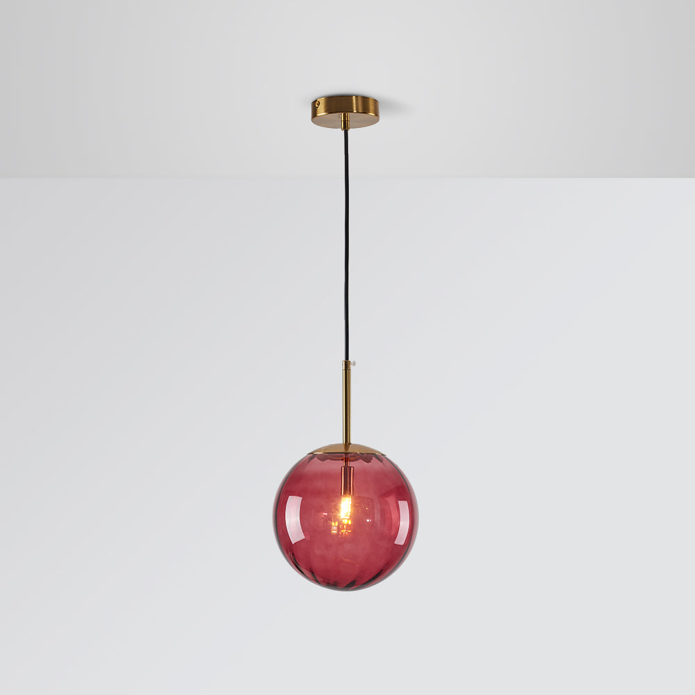 Pendente Elsyn Globo de Vidro Moderno