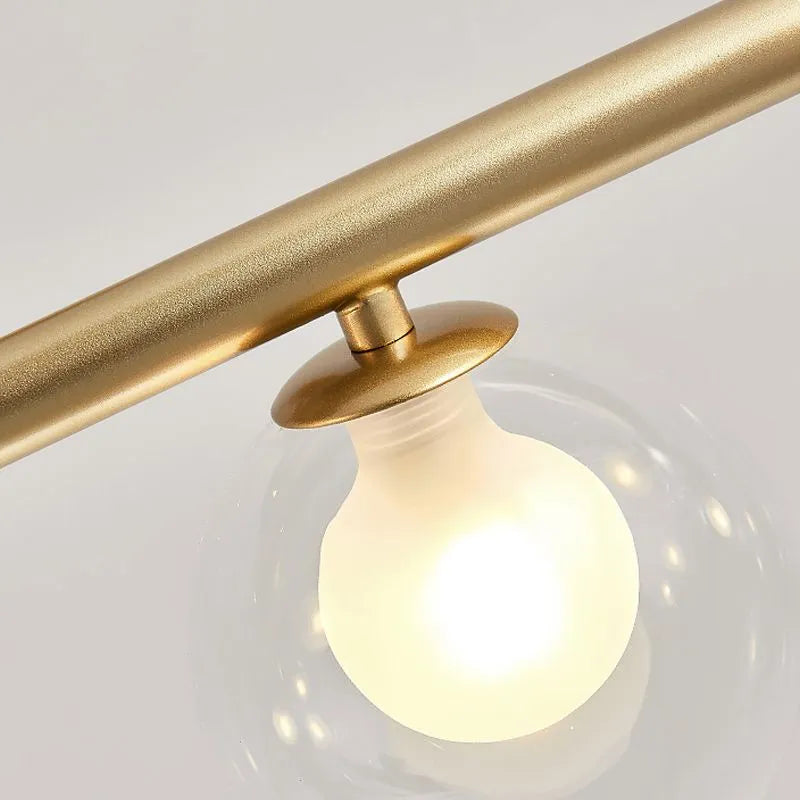 Pendente Lumirel Linear com Vidro Bolha