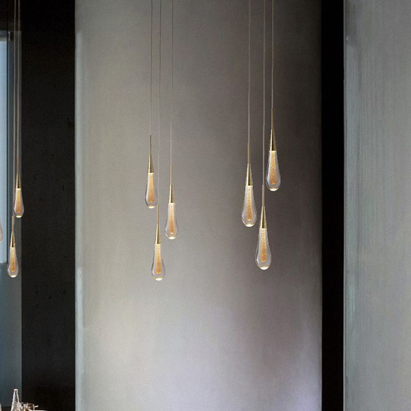 Pendente Orlith Cristal Dourado