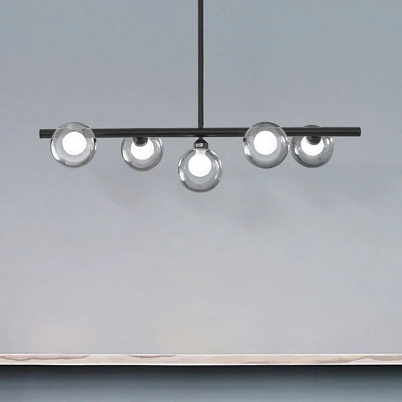 Pendente Lumirel Linear com Vidro Bolha