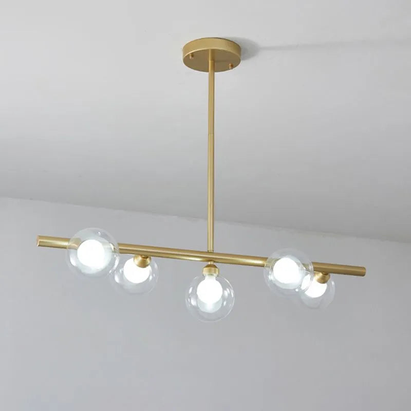 Pendente Lumirel Linear com Vidro Bolha