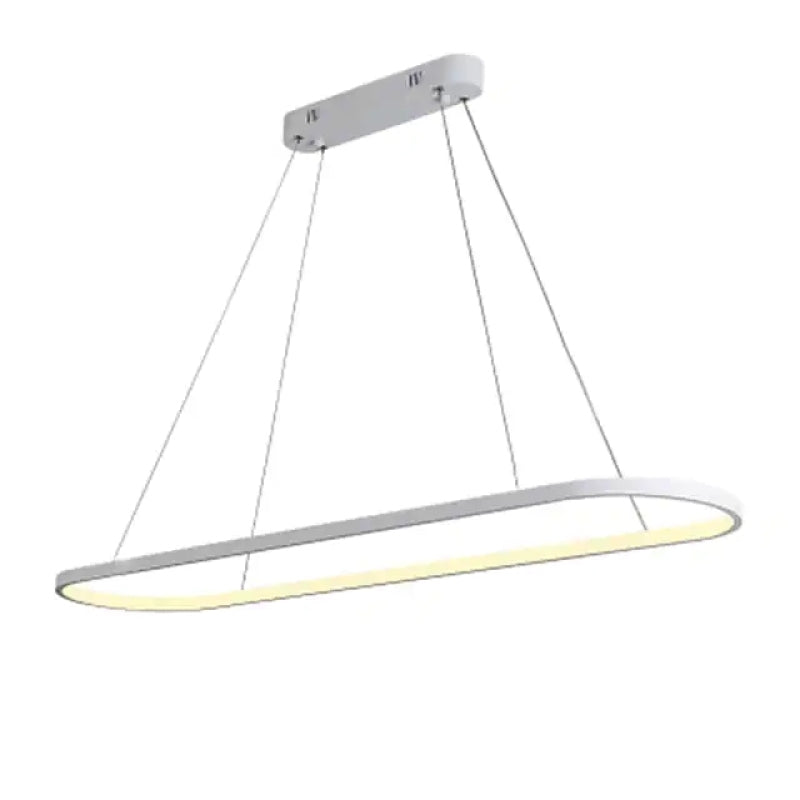 Luminária Pendente Suspensa Oval Minimalista Avenor para Interiores