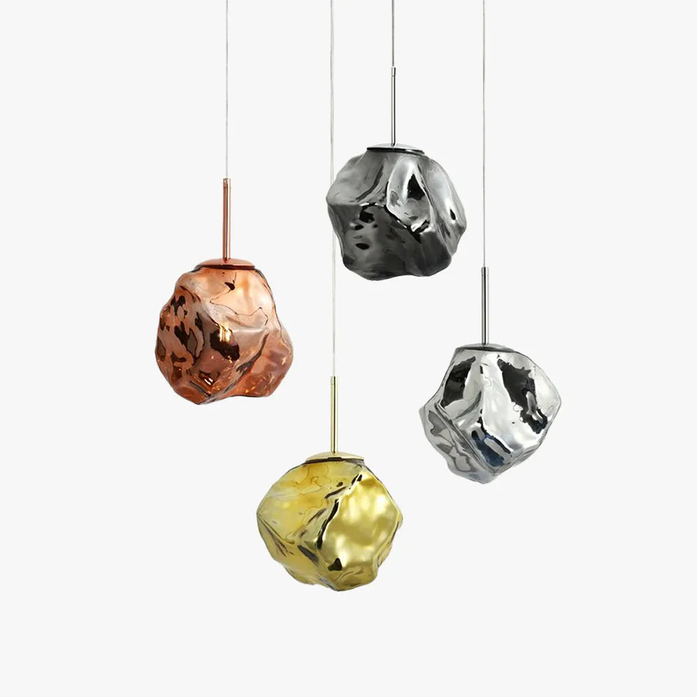 Luminária Pendente de Vidro Kovire, 4 Cores