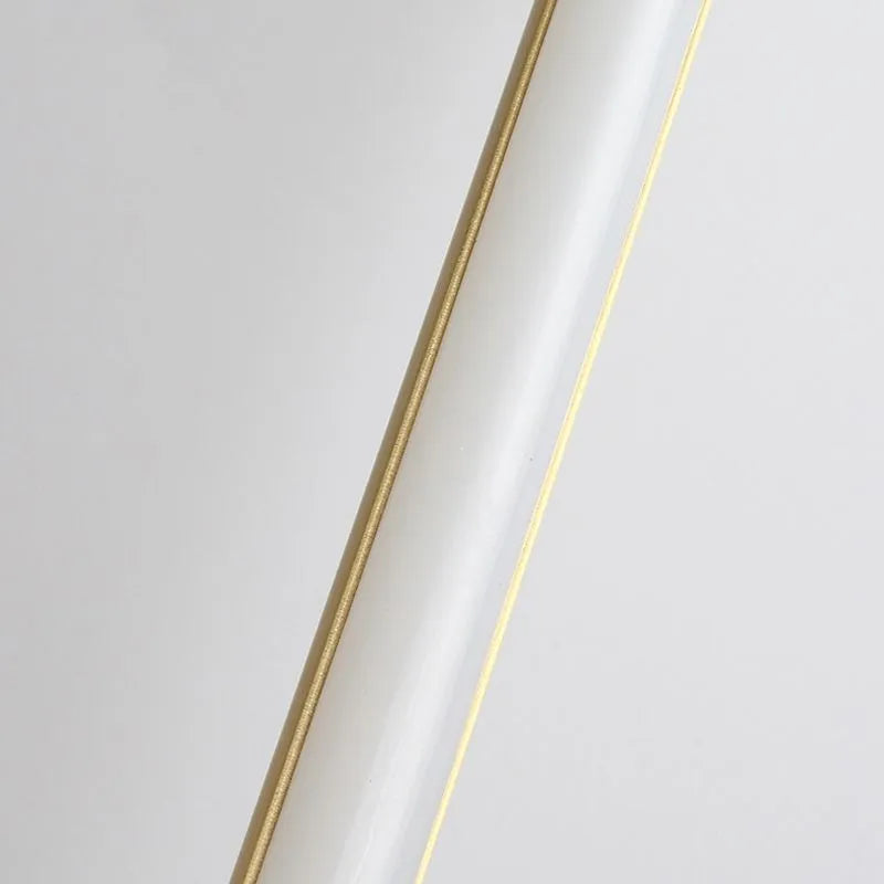 Arandela Dorina Linear Moderna e Gel de Sílica Dourada