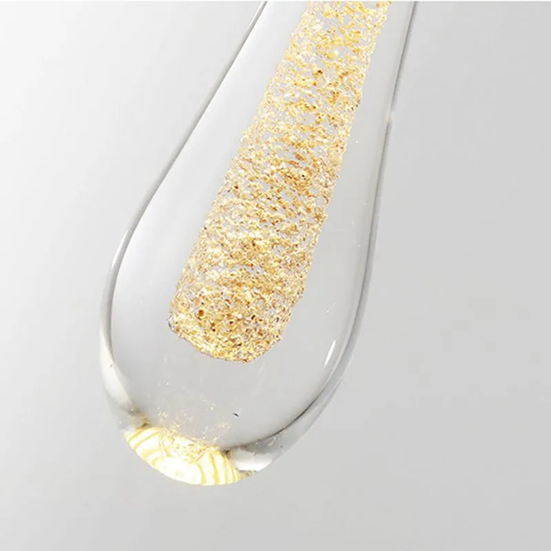 Pendente Orlith Cristal Dourado