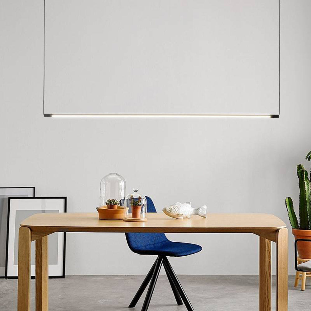 Pendente Miren Linear Minimalista Preto