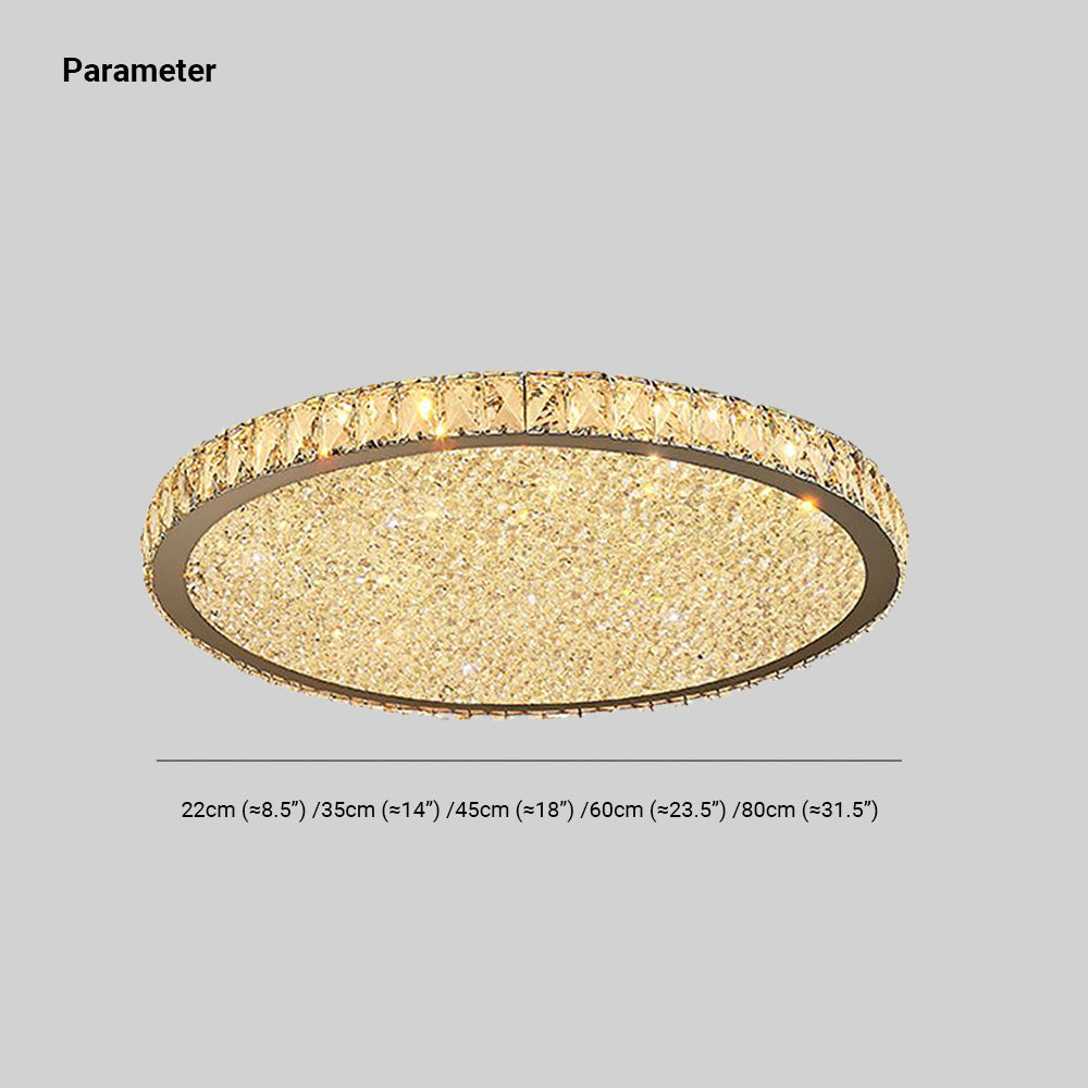 Plafom Dorven Cristal de Luxo
