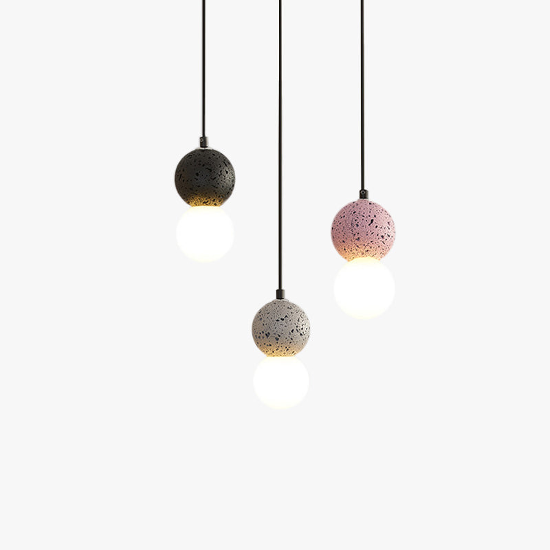 Luminária Pendente Orynth Travertino Moderna