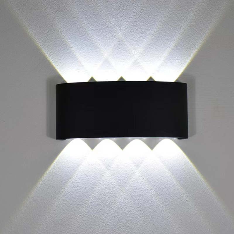 Nirex Arandela Moderna Retangular Externa com Efeito Onda