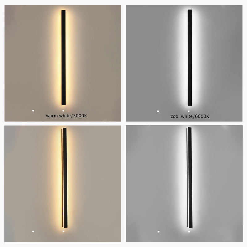 Arandela de Parede Linear Externa Zelvo